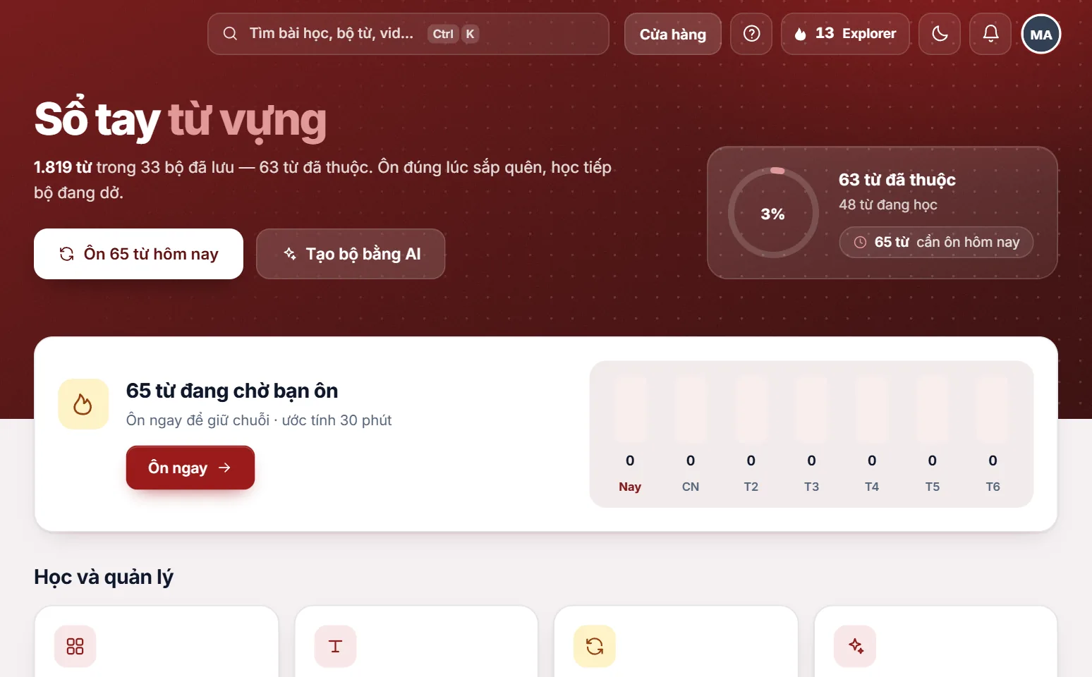 Trang Từ vựng của tôi