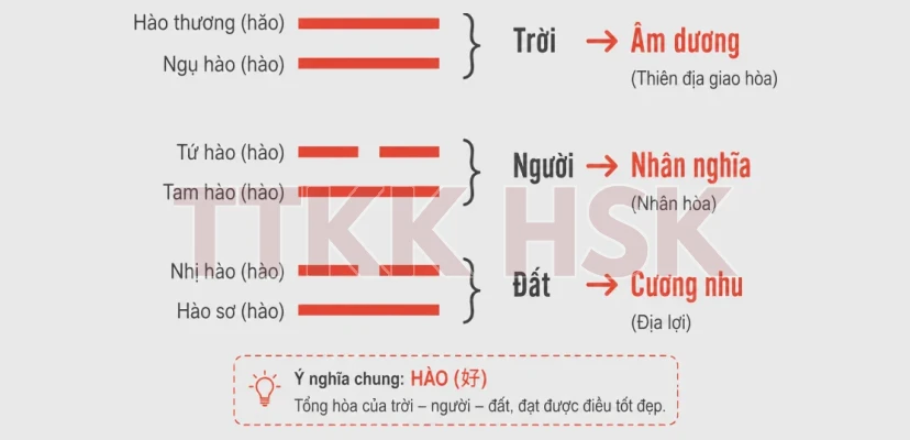 Hình minh họa bộ Hào